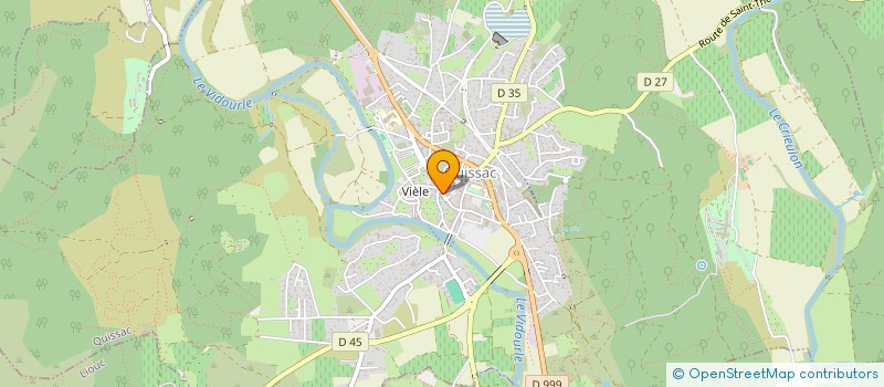localisation de l'entreprise SARL BRUNEL CARRIERE à QUISSAC