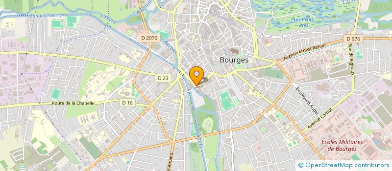 localisation de l'entreprise SARL BRUNET & CO  BOURGES