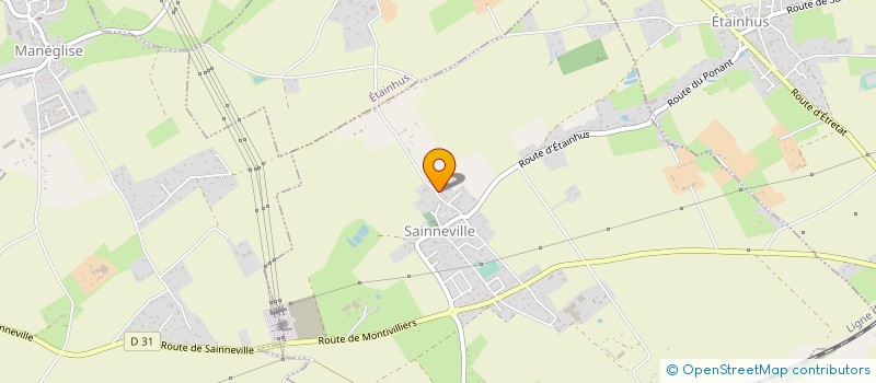localisation de l'entreprise SARL BRUNNEVAL GAMBARD à SAINNEVILLE