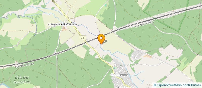 localisation de l'entreprise SARL BRUNO DECOURCIERE  CHAUCENNE