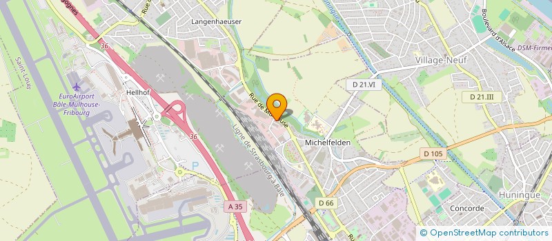 localisation de l'entreprise SARL BRUNO ET SAVAS à SAINT-LOUIS