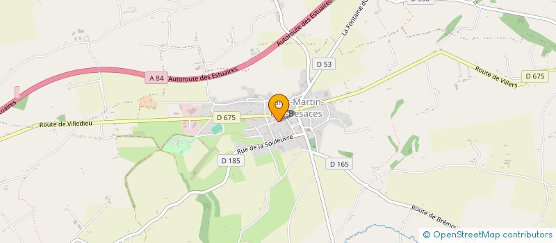 localisation de l'entreprise SARL BRUNO LETOURNEUR à SOULEUVRE EN BOCAGE
