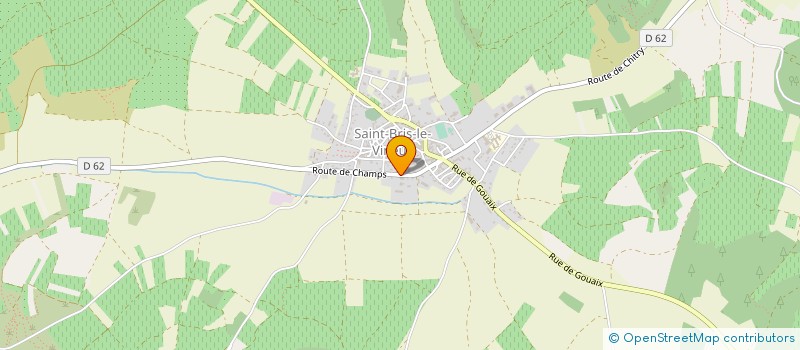 localisation de l'entreprise SARL BRUNO VERRET à SAINT-BRIS-LE-VINEUX