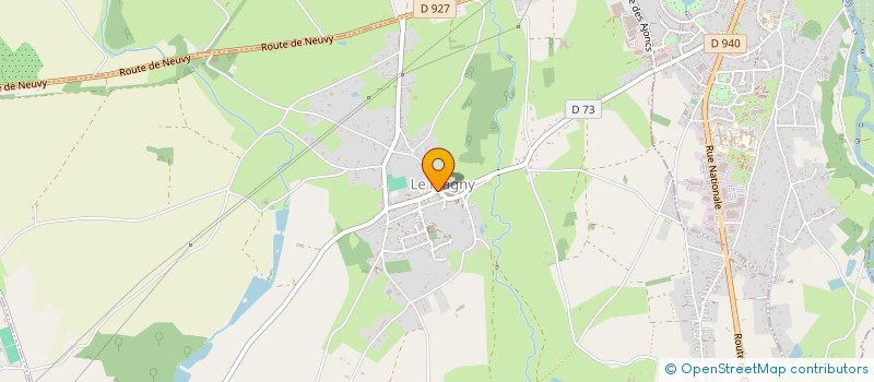 localisation de l'entreprise SARL BRUNOJOELLE à LE MAGNY