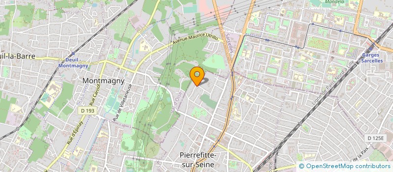 localisation de l'entreprise SARL BRUXELLE DISTRIBUTION à PIERREFITTE-SUR-SEINE