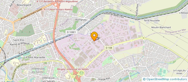 localisation de l'entreprise SARL BRUZ CINE à PERIGNY
