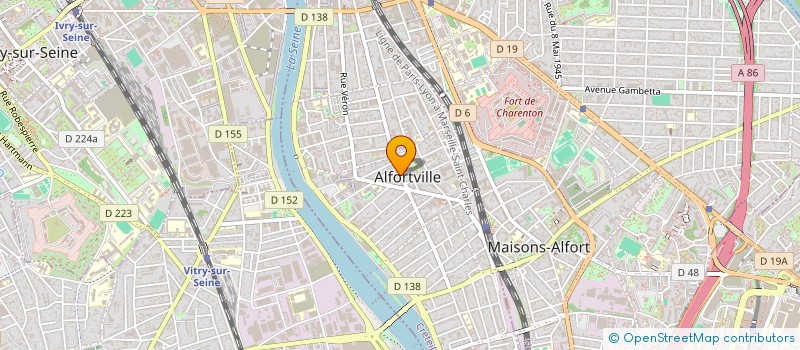 localisation de l'entreprise SARL BS HABITAT à ALFORTVILLE