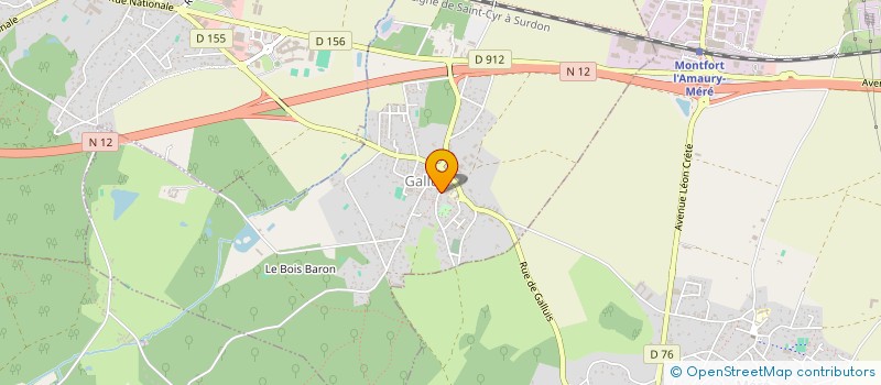 localisation de l'entreprise SARL BSA 1  BOISSY-SANS-AVOIR