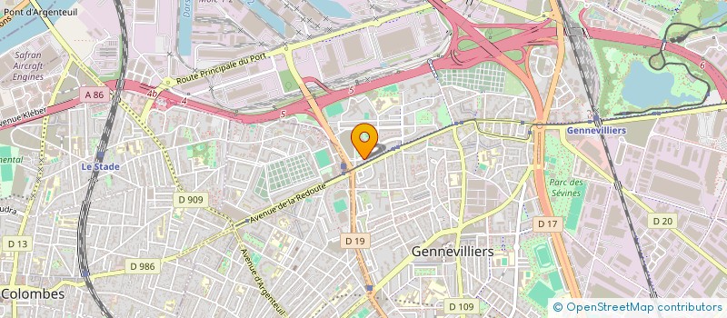 localisation de l'entreprise SARL BSB à GENNEVILLIERS