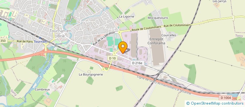 localisation de l'entreprise SARL BSB TRANSPORT BEN SAID BECHIR TRANSPORT  TOURNAN-EN-BRIE