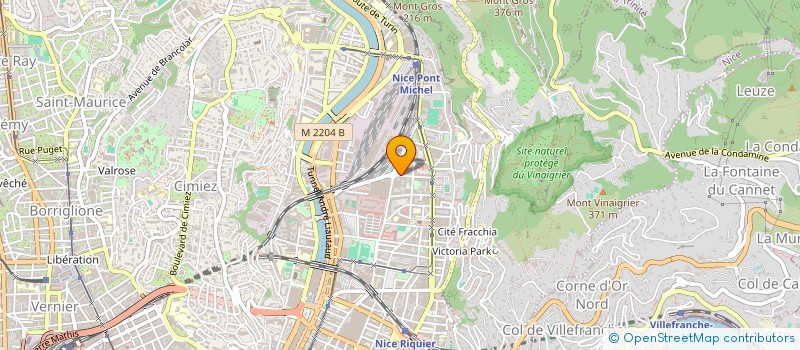 localisation de l'entreprise SARL BSCH à NICE