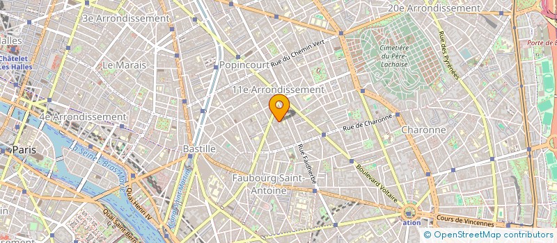 localisation de l'entreprise SARL BSD  PARIS