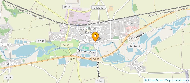localisation de l'entreprise SARL BSD à COURVILLE-SUR-EURE
