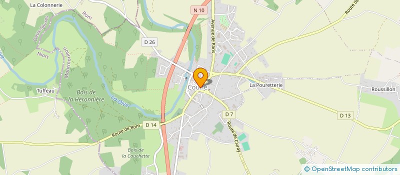 localisation de l'entreprise SARL BSE  VALENCE-EN-POITOU