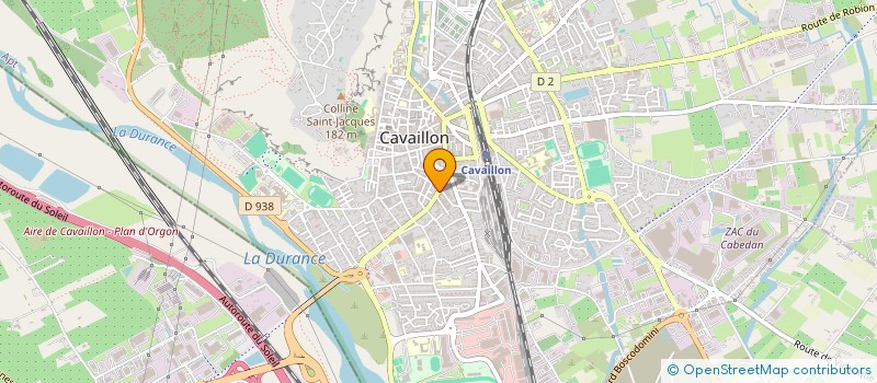 localisation de l'entreprise SARL BSI à CAVAILLON