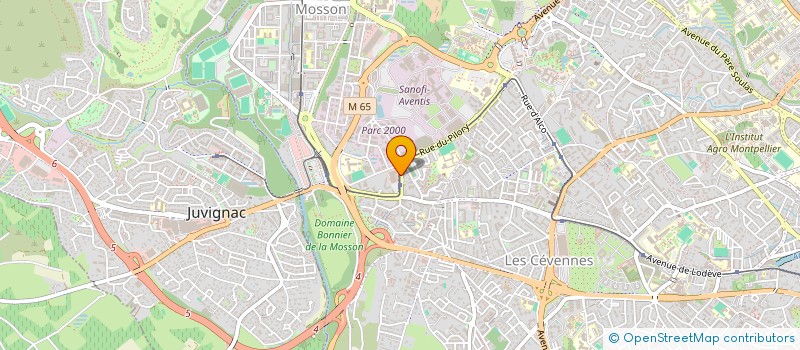 localisation de l'entreprise SARL BT HERAULT CONSTRUCTION à MONTPELLIER