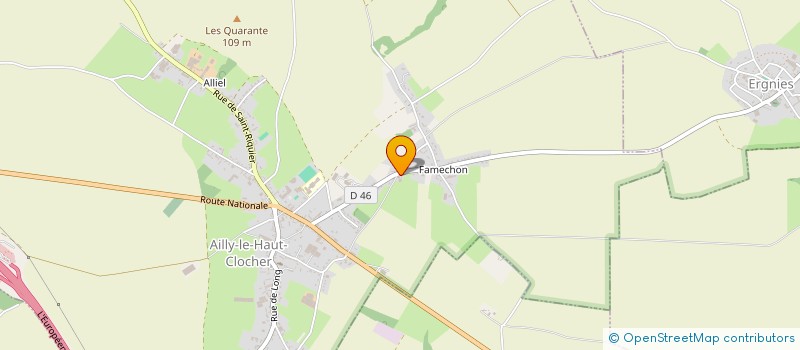 localisation de l'entreprise SARL BTC INGENIERIE  AILLY-LE-HAUT-CLOCHER