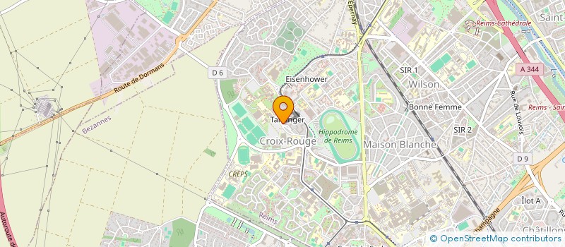 localisation de l'entreprise SARL BTC TRANSPORTS à REIMS