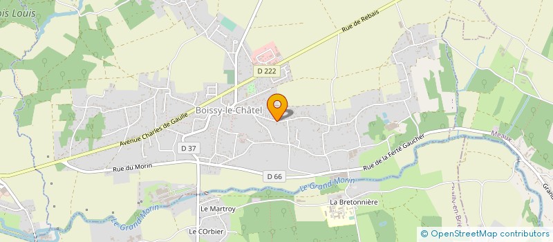 localisation de l'entreprise SARL BTI FRANCE  BOISSY-LE-CHATEL