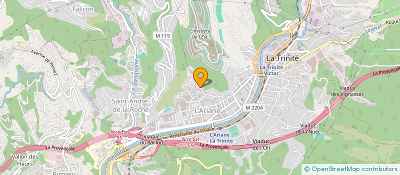 localisation de l'entreprise SARL BTP STAFF RENOVATION  NICE