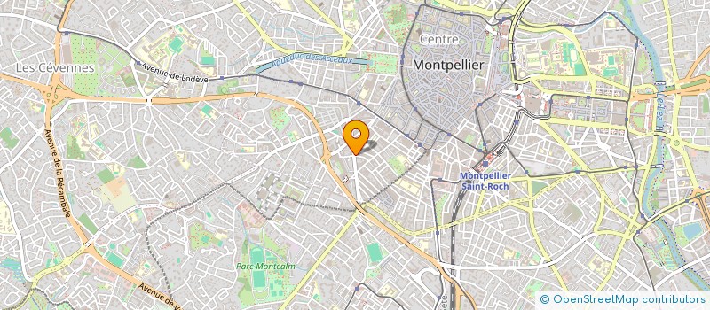 localisation de l'entreprise SARL BTS à MONTPELLIER