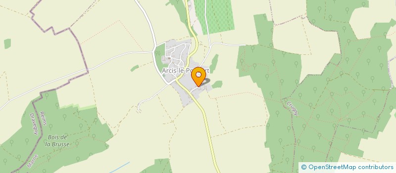 localisation de l'entreprise SARL BTS BOUCTON TRAITEMENT DE SOL à ARCIS-LE-PONSART