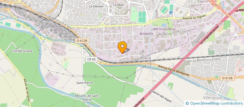 localisation de l'entreprise SARL BUCCELLATO FRANCK à BEZIERS
