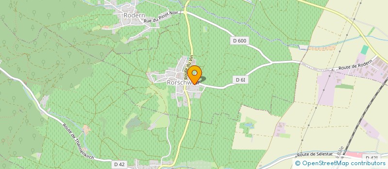 localisation de l'entreprise SARL BUCKEL à RORSCHWIHR