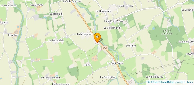 localisation de l'entreprise SARL BUDE ALAIN  BEAUSSAIS-SUR-MER