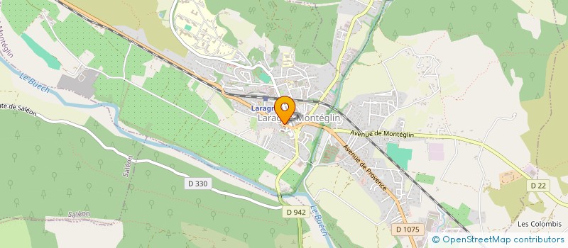 localisation de l'entreprise SARL BUECH à LARAGNE-MONTEGLIN