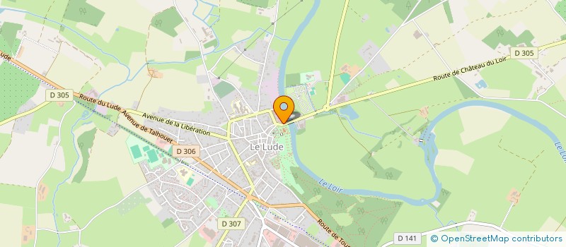 localisation de l'entreprise SARL BUECHER  LE LUDE