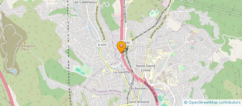 localisation de l'entreprise SARL BUENO  SEPTEMES-LES-VALLONS