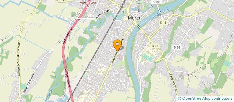 localisation de l'entreprise SARL BUENO ANTOINE ET FILS ENTRE GLE BAT  MURET