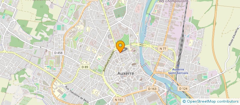 localisation de l'entreprise SARL BUFFAUT à AUXERRE