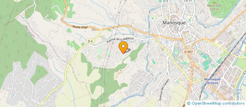 localisation de l'entreprise SARL BUFIM à MANOSQUE