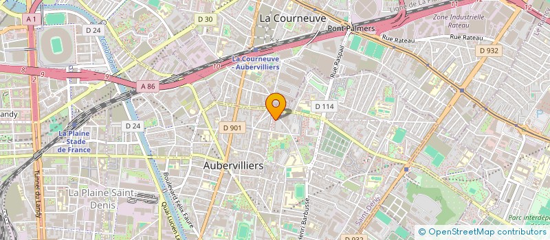 localisation de l'entreprise SARL BUI'BIJOUX  AUBERVILLIERS