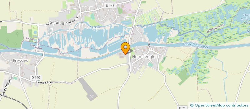 localisation de l'entreprise SARL BUISSART PATRICK à HEM-LENGLET