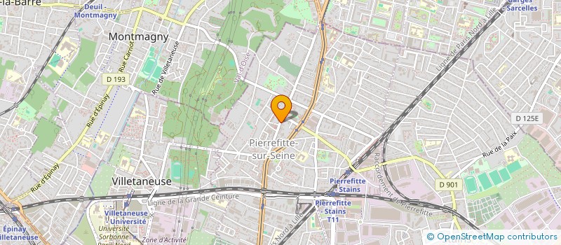 localisation de l'entreprise SARL BUKHARY à PIERREFITTE-SUR-SEINE