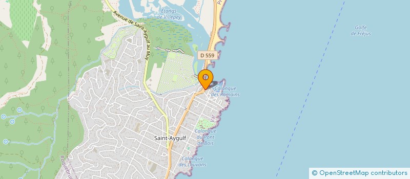 localisation de l'entreprise SARL BUNGALOW KAFE à FREJUS