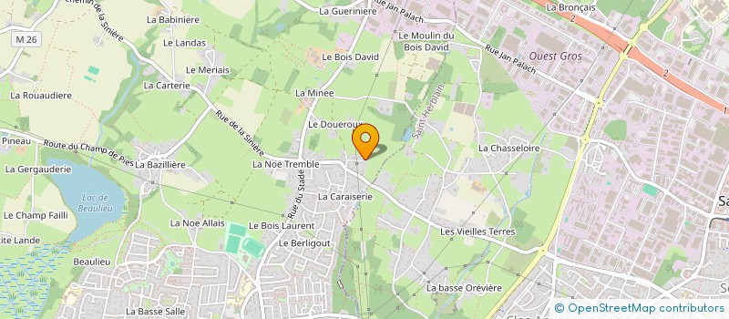 localisation de l'entreprise SARL BUONO-SAADI à COUERON