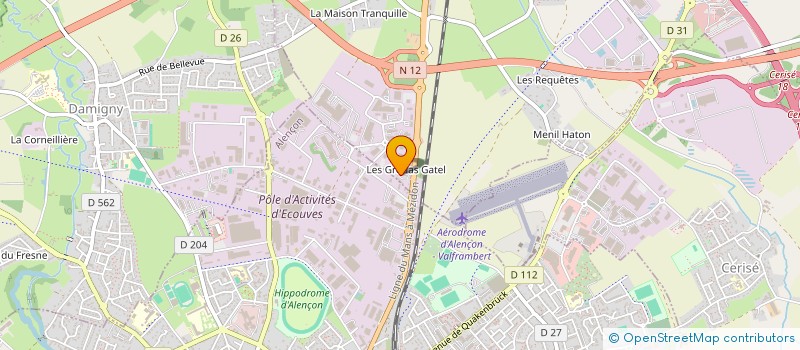 localisation de l'entreprise SARL BUR'AUTO à VALFRAMBERT