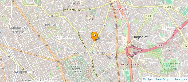 localisation de l'entreprise SARL BUR ETANCHE  PARIS