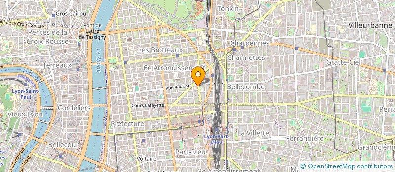 localisation de l'entreprise SARL BURDEAU  LYON