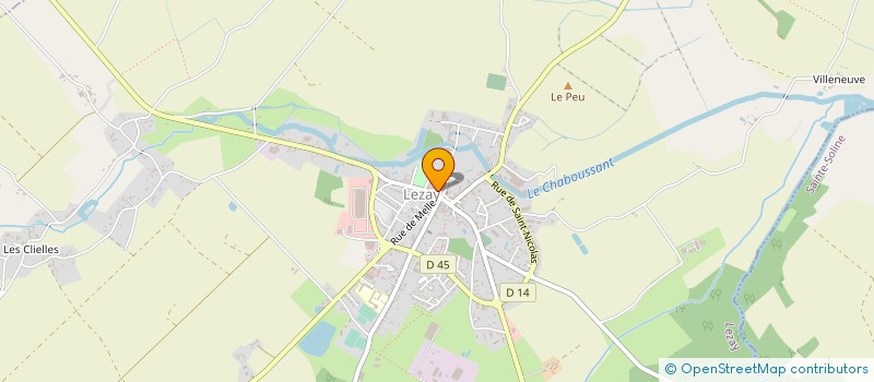 localisation de l'entreprise SARL BUREAU ROCHAIS GUERIN INGENIERIE à LEZAY
