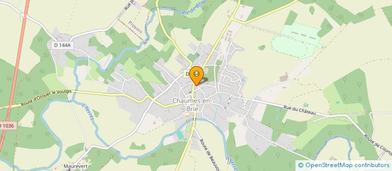 localisation de l'entreprise SARL BUREL  CHAUMES-EN-BRIE