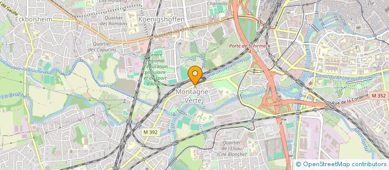 localisation de l'entreprise SARL BURGARD à STRASBOURG