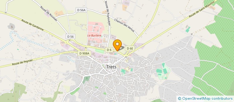 localisation de l'entreprise SARL BURLE AMT à TRETS