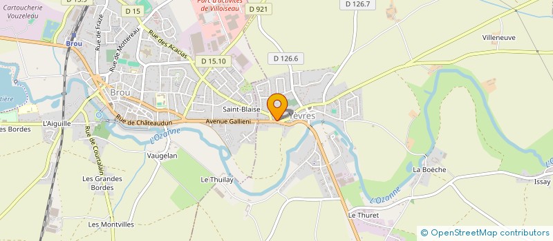 localisation de l'entreprise SARL BURON à YEVRES