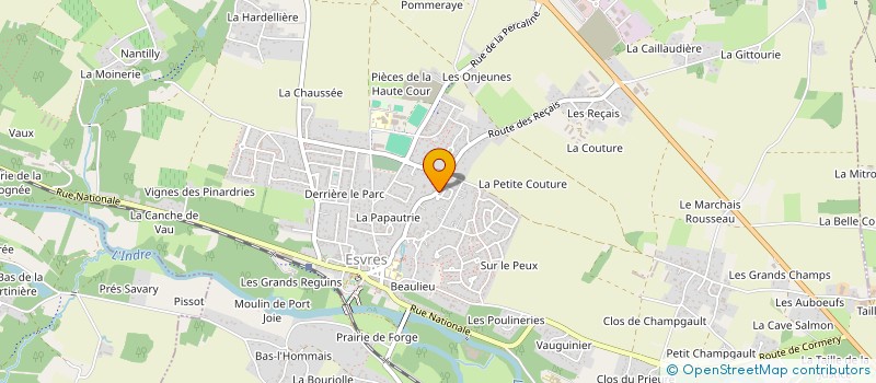 localisation de l'entreprise SARL BURSON à ESVRES