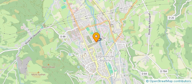 localisation de l'entreprise SARL BURUGORRI MECANIQUE GENERALE à BAGNERES-DE-BIGORRE